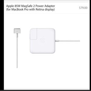 Apple 85W MagSafe 2 Power Adapter
